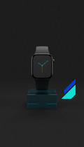 Matte Black Smartwatch